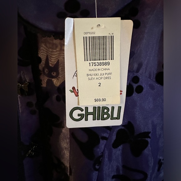 Ghibli Kiki’s delivery service organza dress - Picture 2 of 3